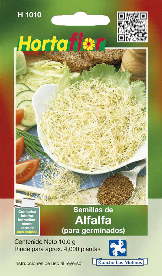 Semillas de Alfalfa (para germinado)