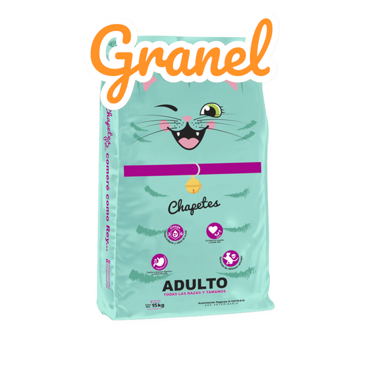 Granel chapetes para gato