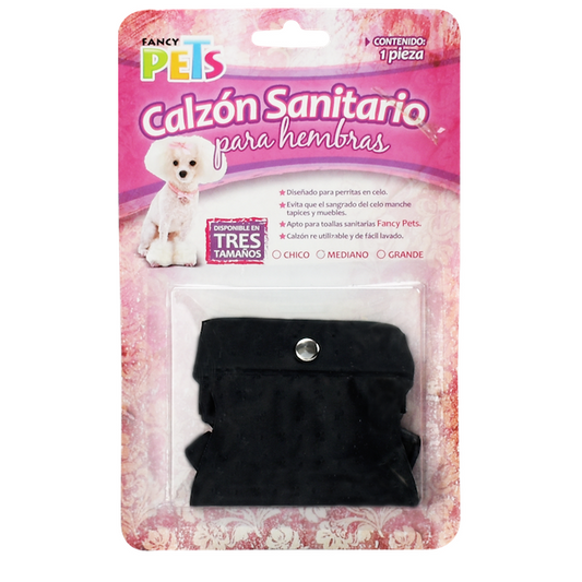 Calzón sanitario para hembras