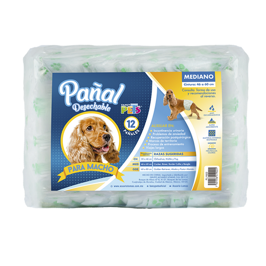 Pañales para perros