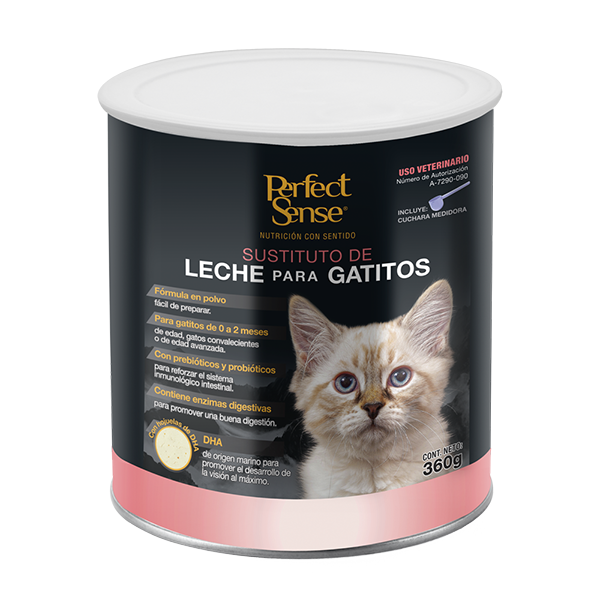 Sustituto de leche para gatos