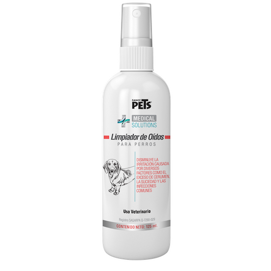 Limpiador de Oídos para perros spray 125 mL