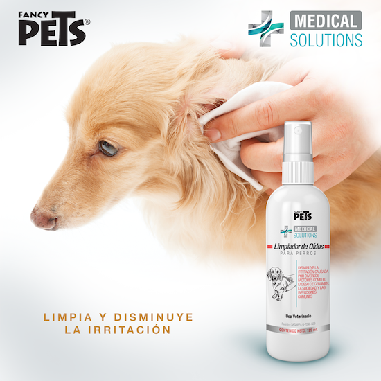 Limpiador de Oídos para perros spray 125 mL