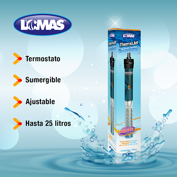 ThermoJet Calentador con termostato