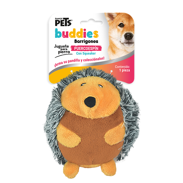 Peluche Puerco espín Buddies barrigones