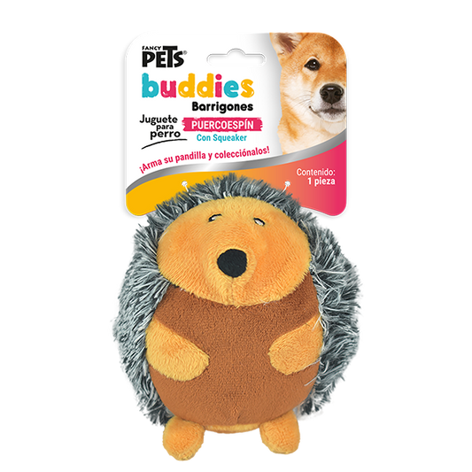 Peluche Puerco espín Buddies barrigones