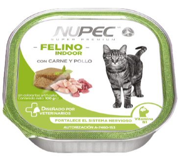 Alimento Húmedo Felino indoor Nupec