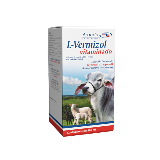 L- Vermizol Vitaminado Inyectable