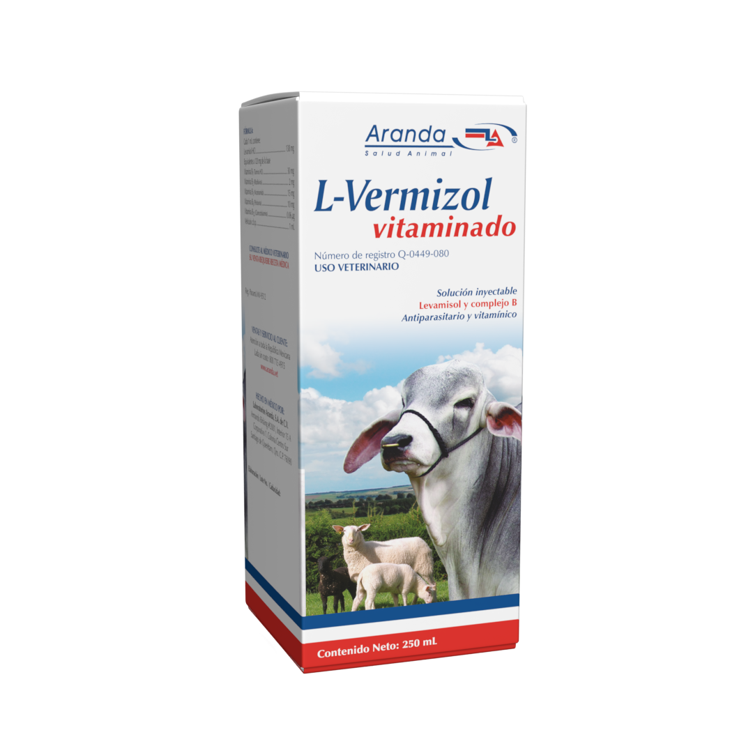 L- Vermizol Vitaminado Inyectable