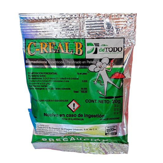 C- Real B Churrito Raticida 20 g