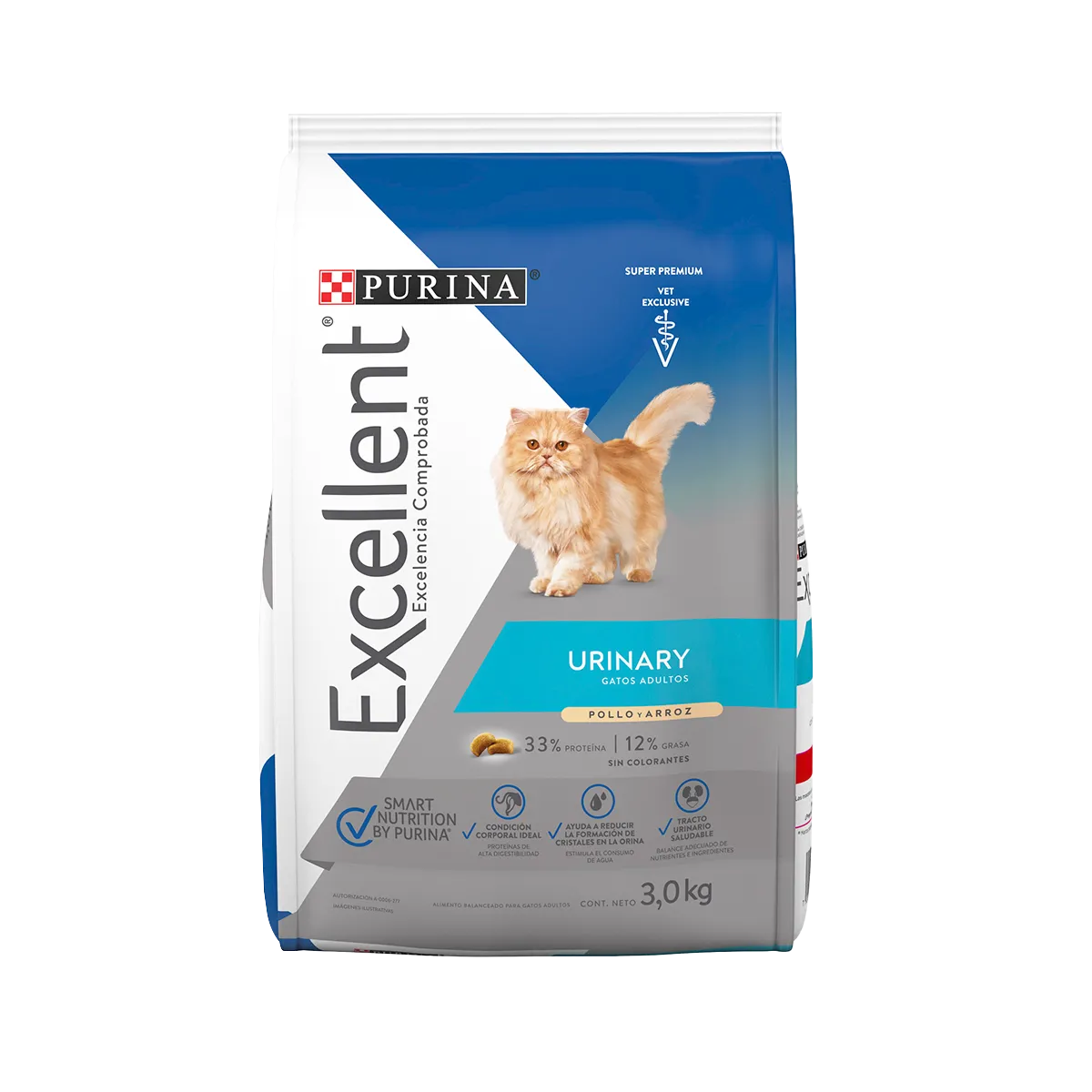 Purina Excellent Urinary para gatos adultos