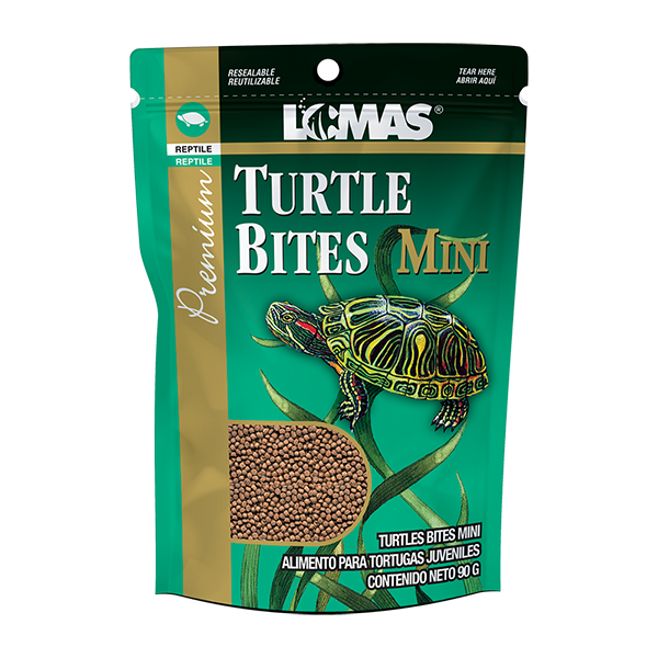 Turtle bites  Alimento para tortugas Juveniles