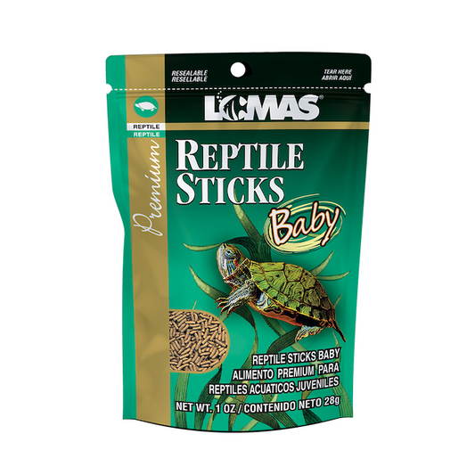 Reptile Sticks Baby alimento para tortugas y anfibios