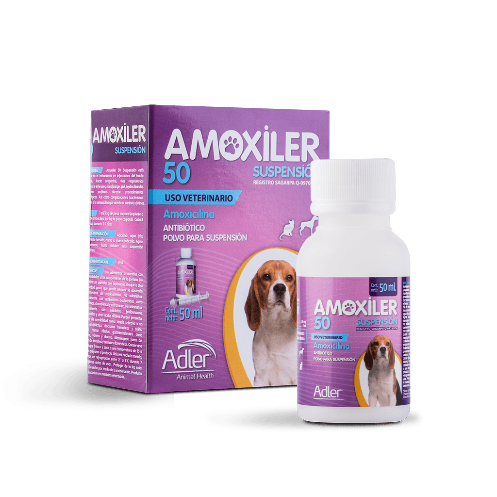 Amoxiler 50 Suspensión