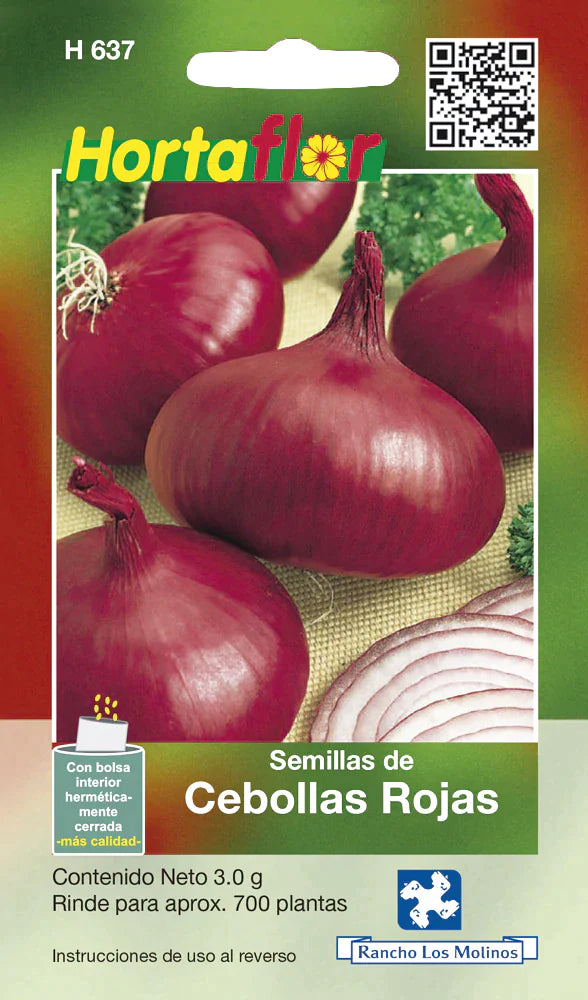 Semillas de Cebollas Rojas