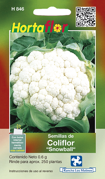 Semillas de Coliflor "snowball"