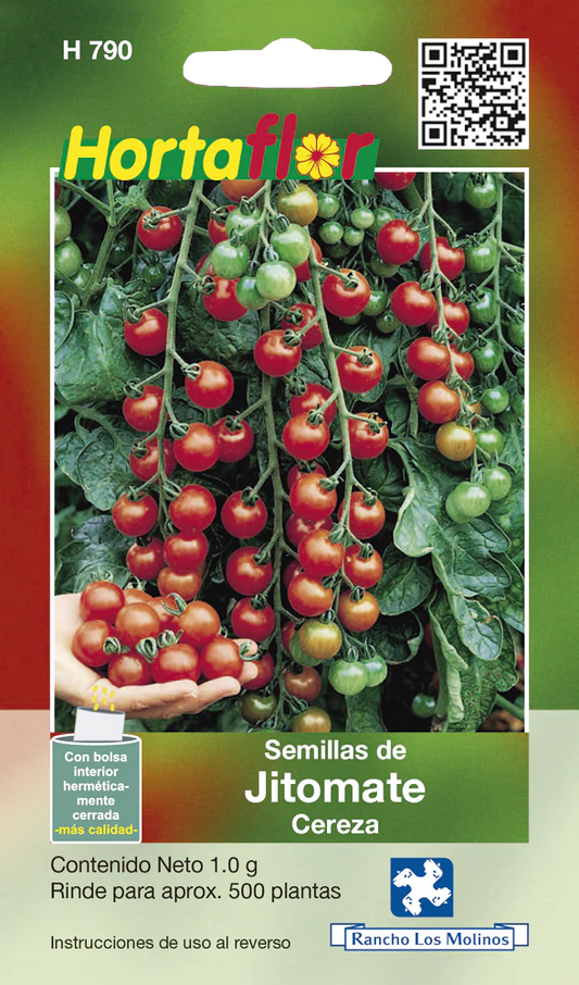 Semillas de Jitomate Tipo Cereza Cherry