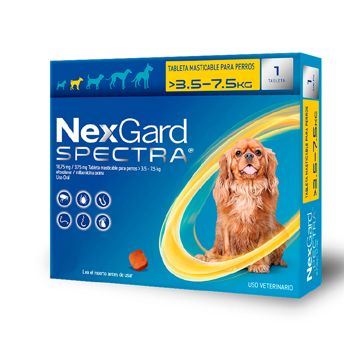 NexGard Spectra 3.6 - 7.5kg