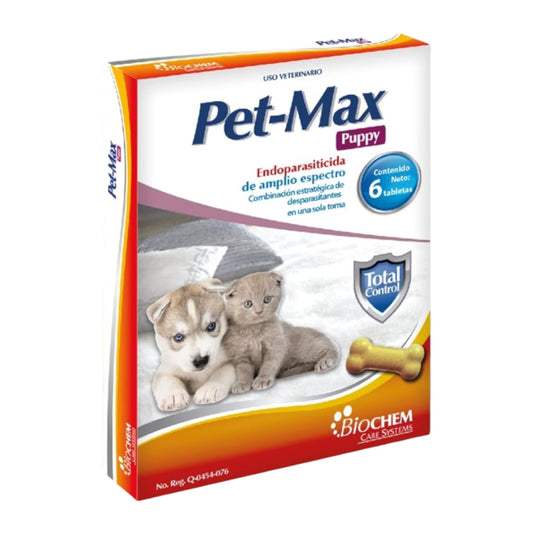 Pet-Max puppy Desparasitante