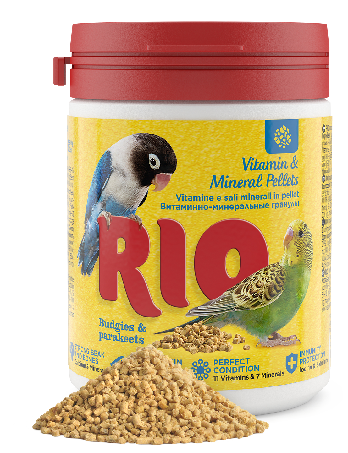 Vitaminas y minerales Río para aves