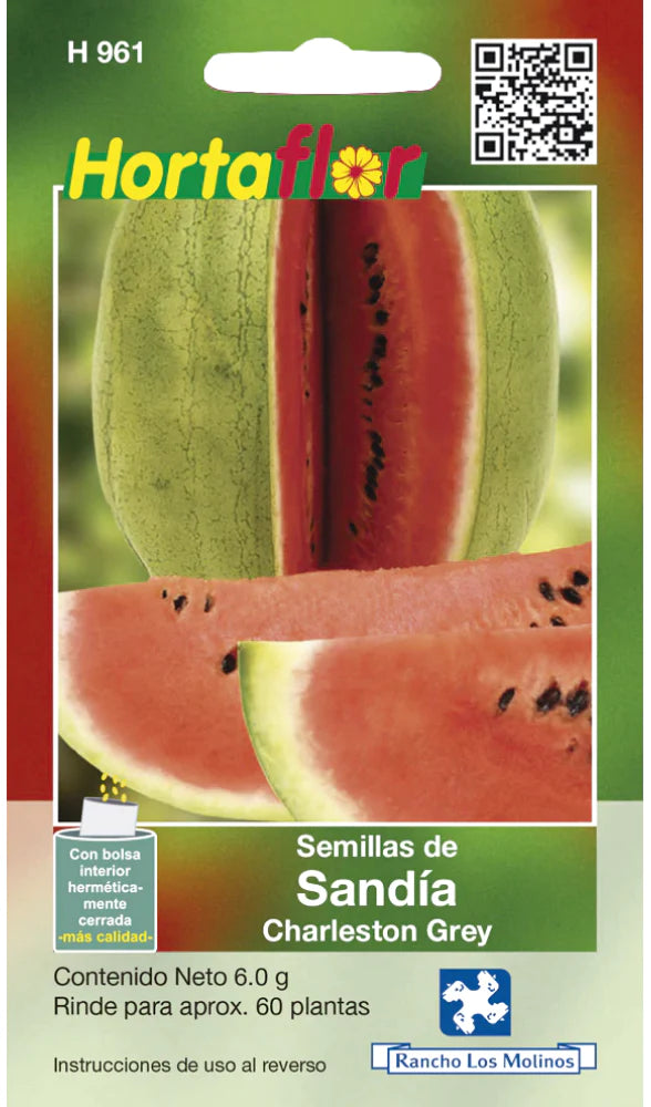 Semillas de Sandia Charleston Grey