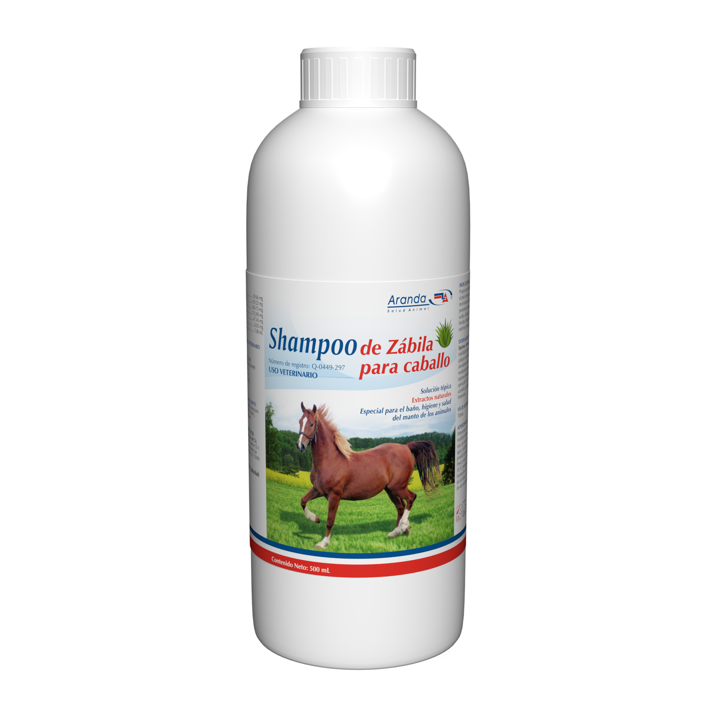 Shampoo de Zábila para Caballo