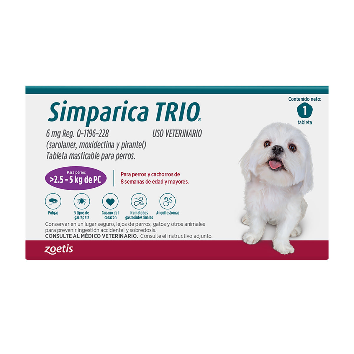 Simparica TRIO 2.5 - 5Kg