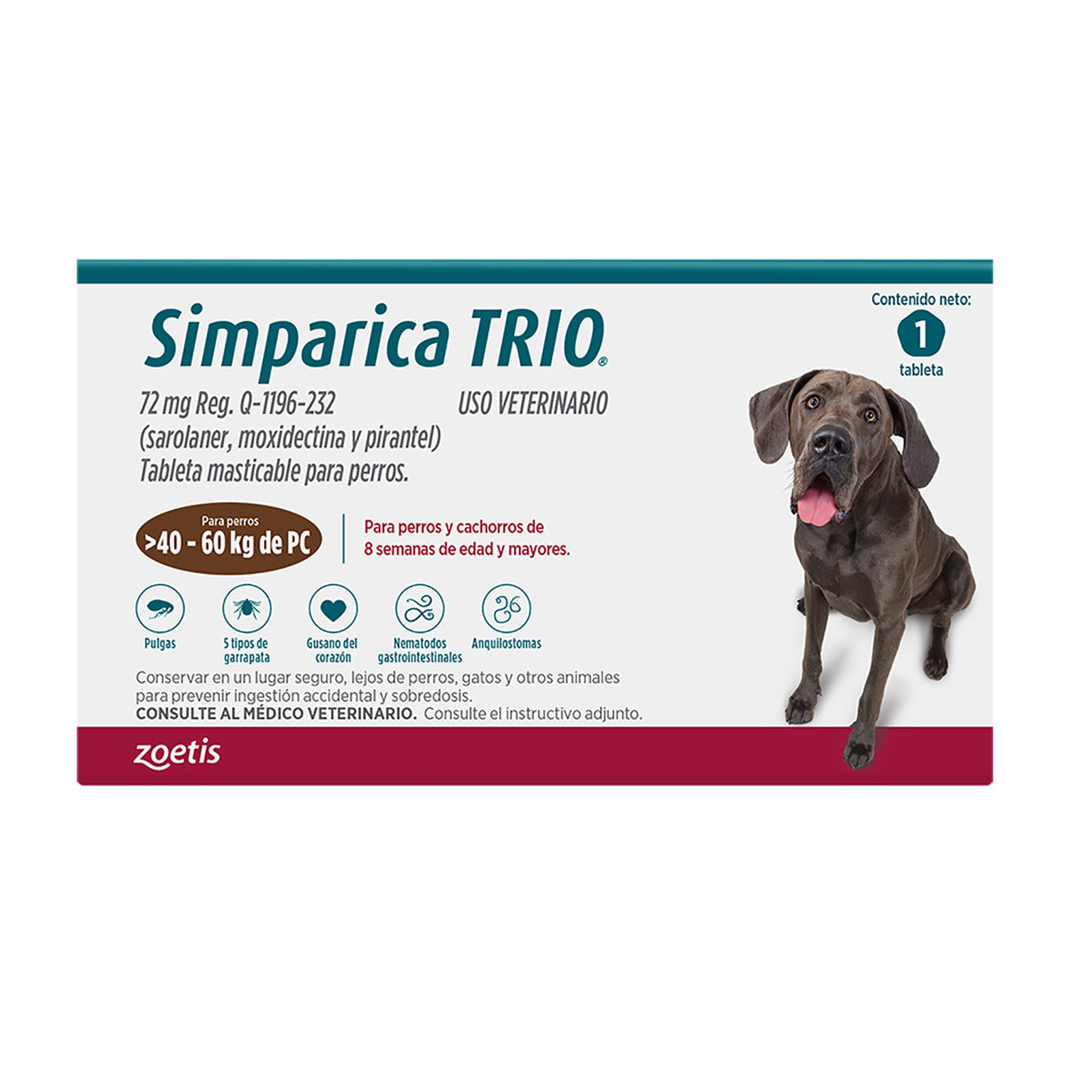 Simparica TRIO 40 -60kg