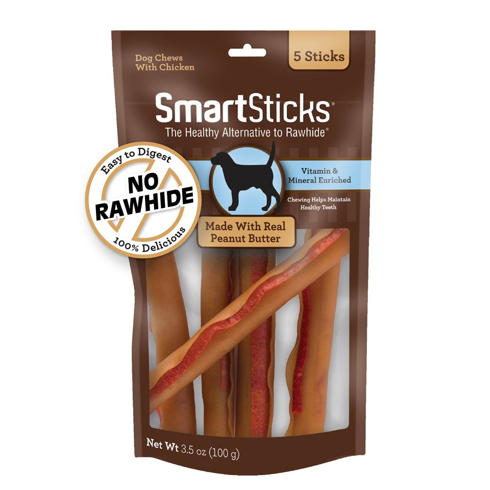 Smartsticks de mantequilla de cacahuate