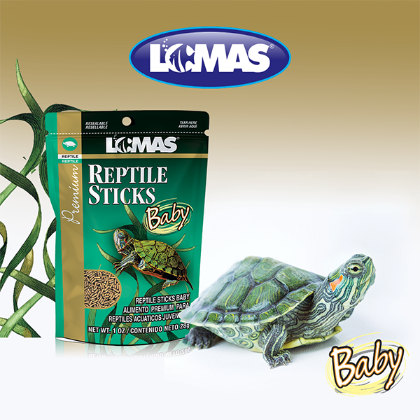 Reptile Sticks Baby alimento para tortugas y anfibios