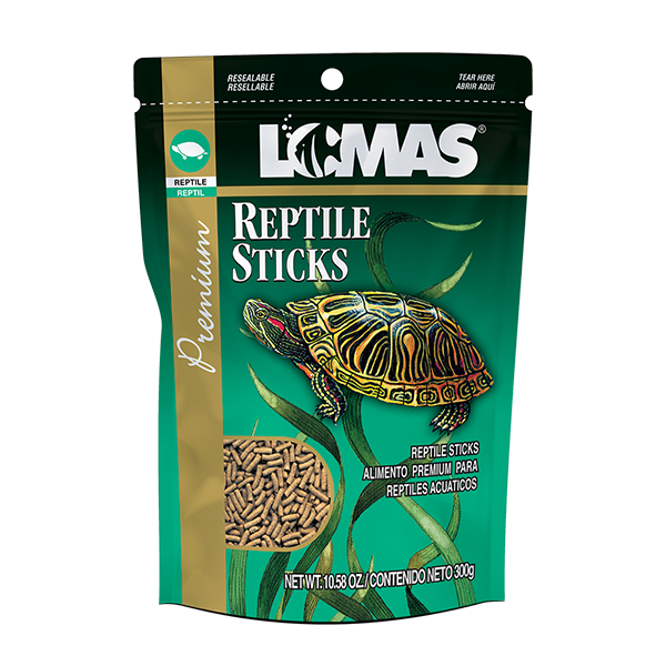 Reptile Sticks Alimento para Tortugas y Reptiles Acuáticos