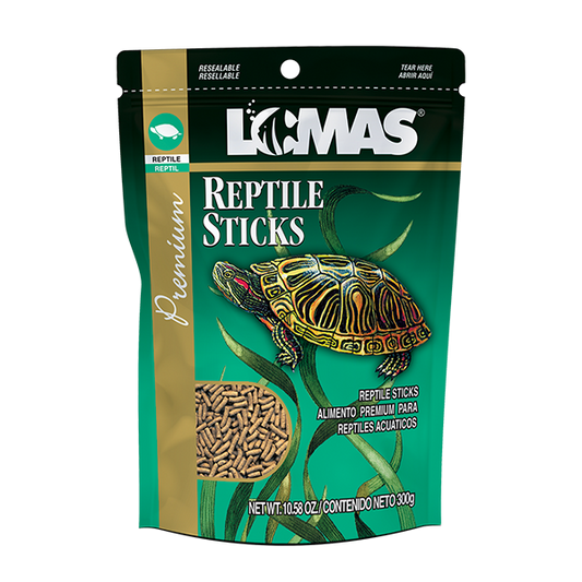 Reptile Sticks Alimento para Tortugas y Reptiles Acuáticos